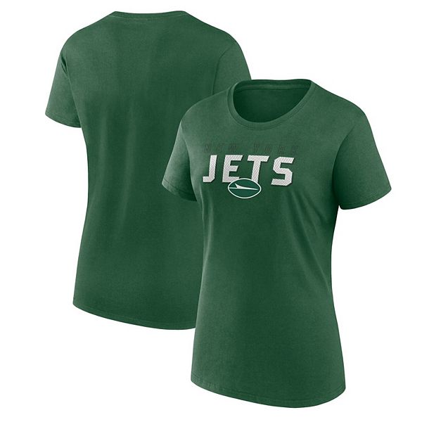 

Женская футболка New York Jets athletic green с логотипом Unbranded, Зеленый, Женская футболка New York Jets athletic green с логотипом Unbranded