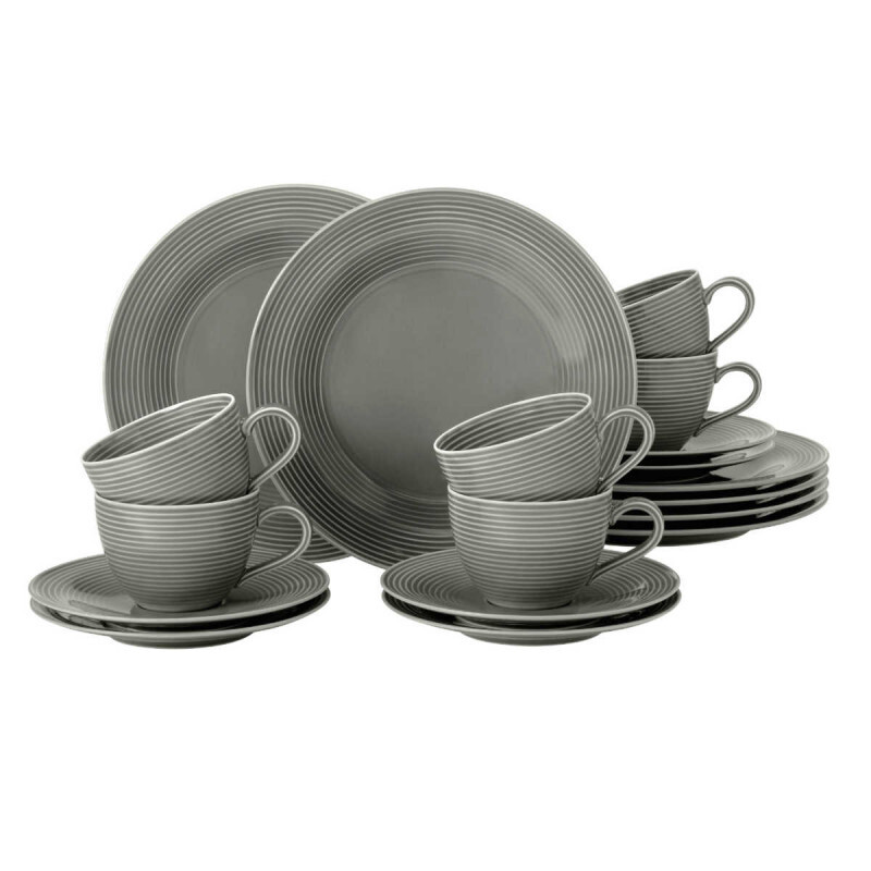 

Кофейный сервиз Beat Pearl Grey 18 шт Seltmann Weiden, серый
