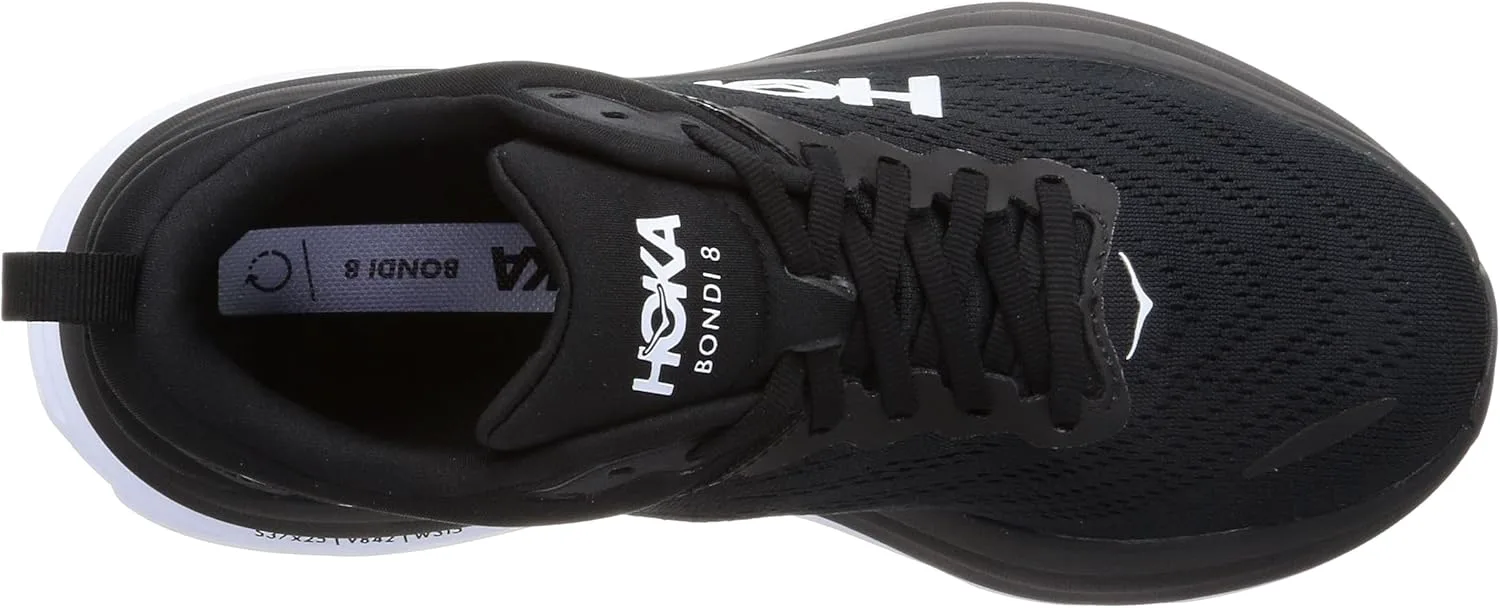 HOKA] Мужские кроссовки 1123202 Bondi 8 [параллельный импорт], мультиколор/черный/белый — фото 4