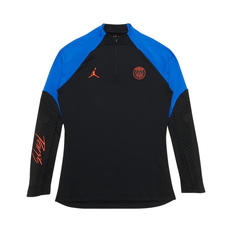 

Топ Air Jordan Paris Saint-Germain Strike Drill 'Black/Game Royal/Bright Crimson', черный