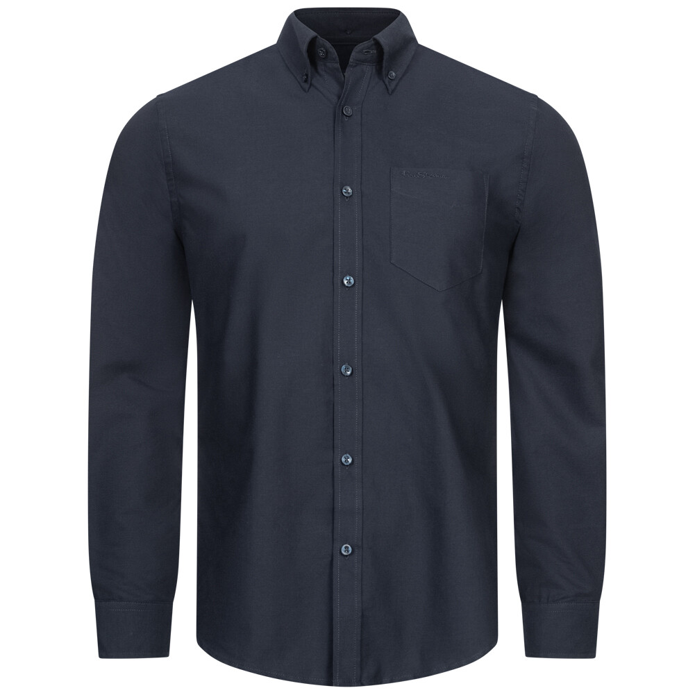 

BEN SHERMAN Оксфордская мужская рубашка с длинным рукавом