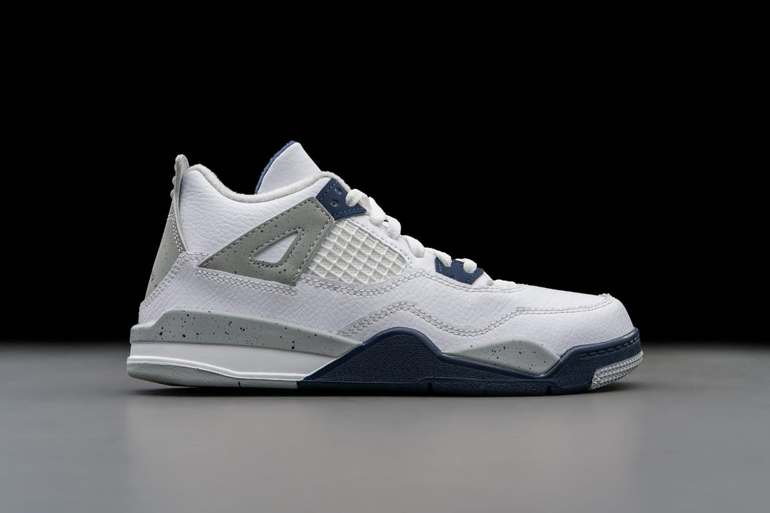 Мужские кроссовки Nike Jordan 4 Retro, размер, белый/синий — фото 2