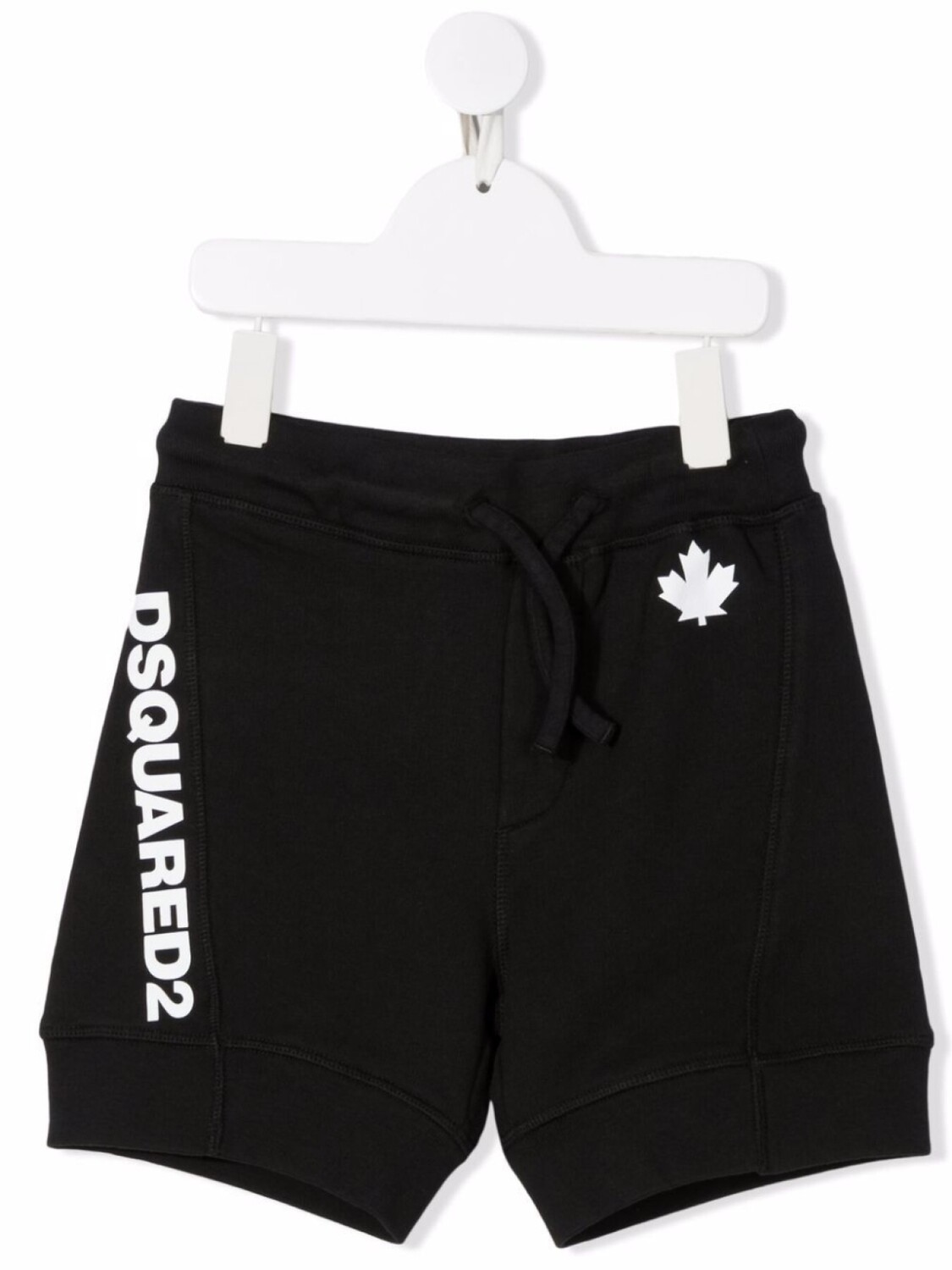 

Dsquared2 шорты с кулиской и логотипом, черный