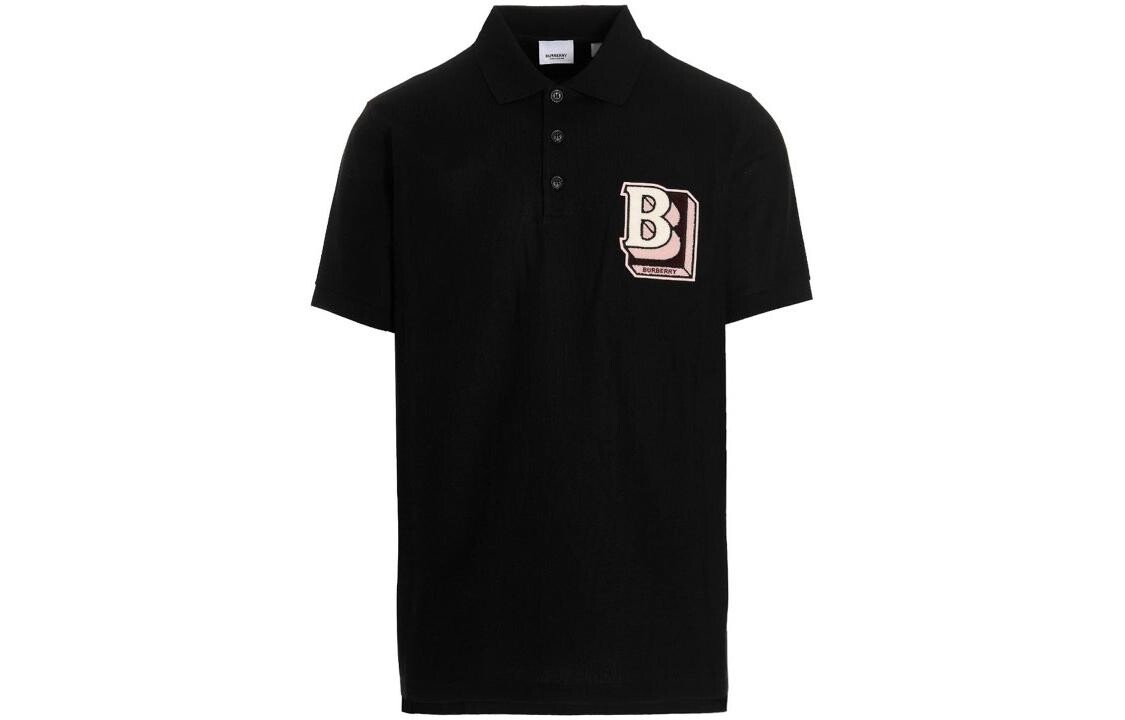

Мужская рубашка поло Burberry, цвет Black