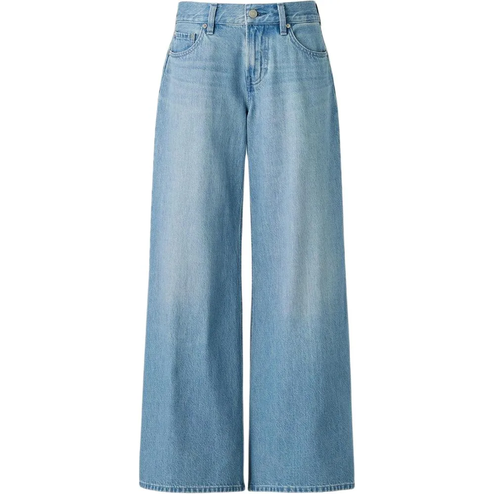 Джинсы Clare Waight Keller C Collection SS26 Women's UNIQLO, royal синий
