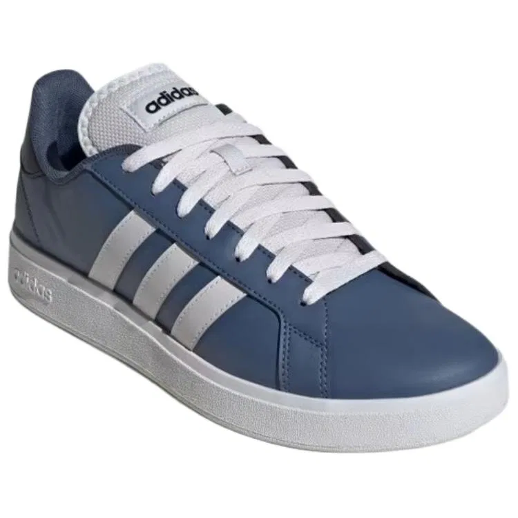 Кроссовки скейтбордические Grand Court Base 2.0 Adidas синие — фото 3