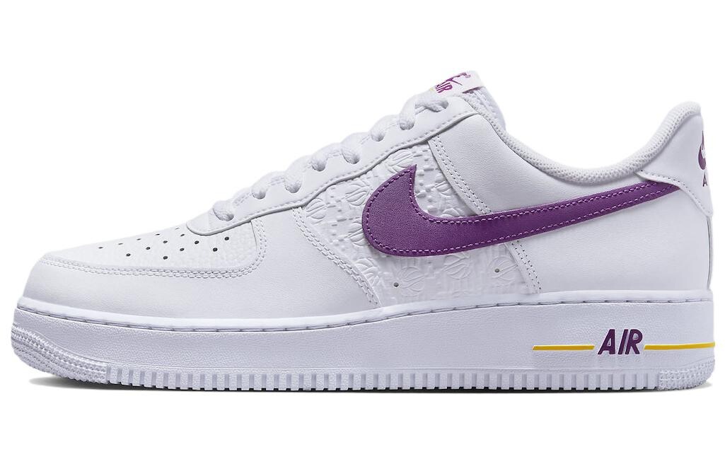 Nike Air Force 1 '07 'Embossed Hoops - Lakers'