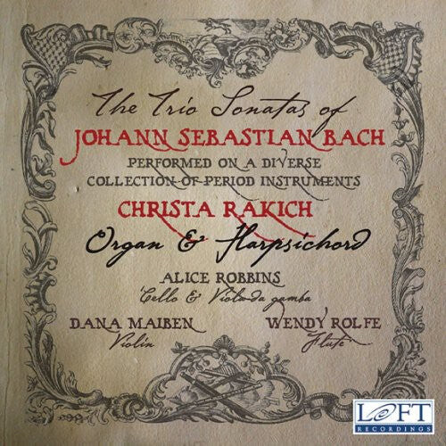 

CD диск Bach, J.S. / Rakich / Robbins / Maiben / Rolfe: Six Trio Sonatas