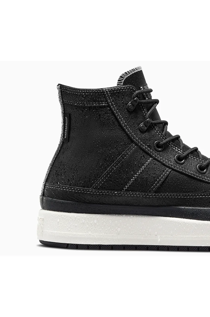 Непромокаемые кожаные кроссовки Chuck Taylor All Star Equip Converse, черный — фото 4