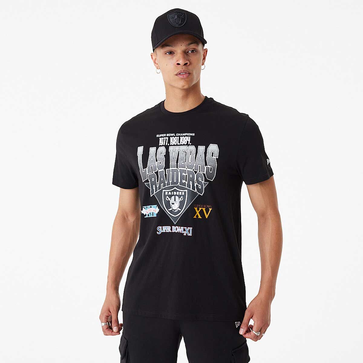 

Футболка NFL LAS VEGAS RAIDERS WORDMARK T-SHIRT New Era, цвет Schwarz