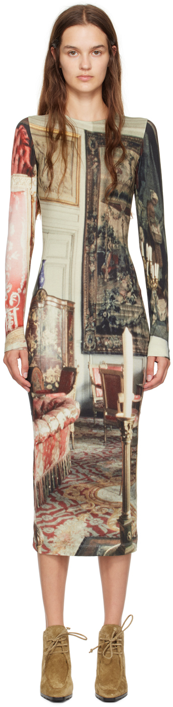 

Платье миди из разноцветного буля Vivienne Westwood