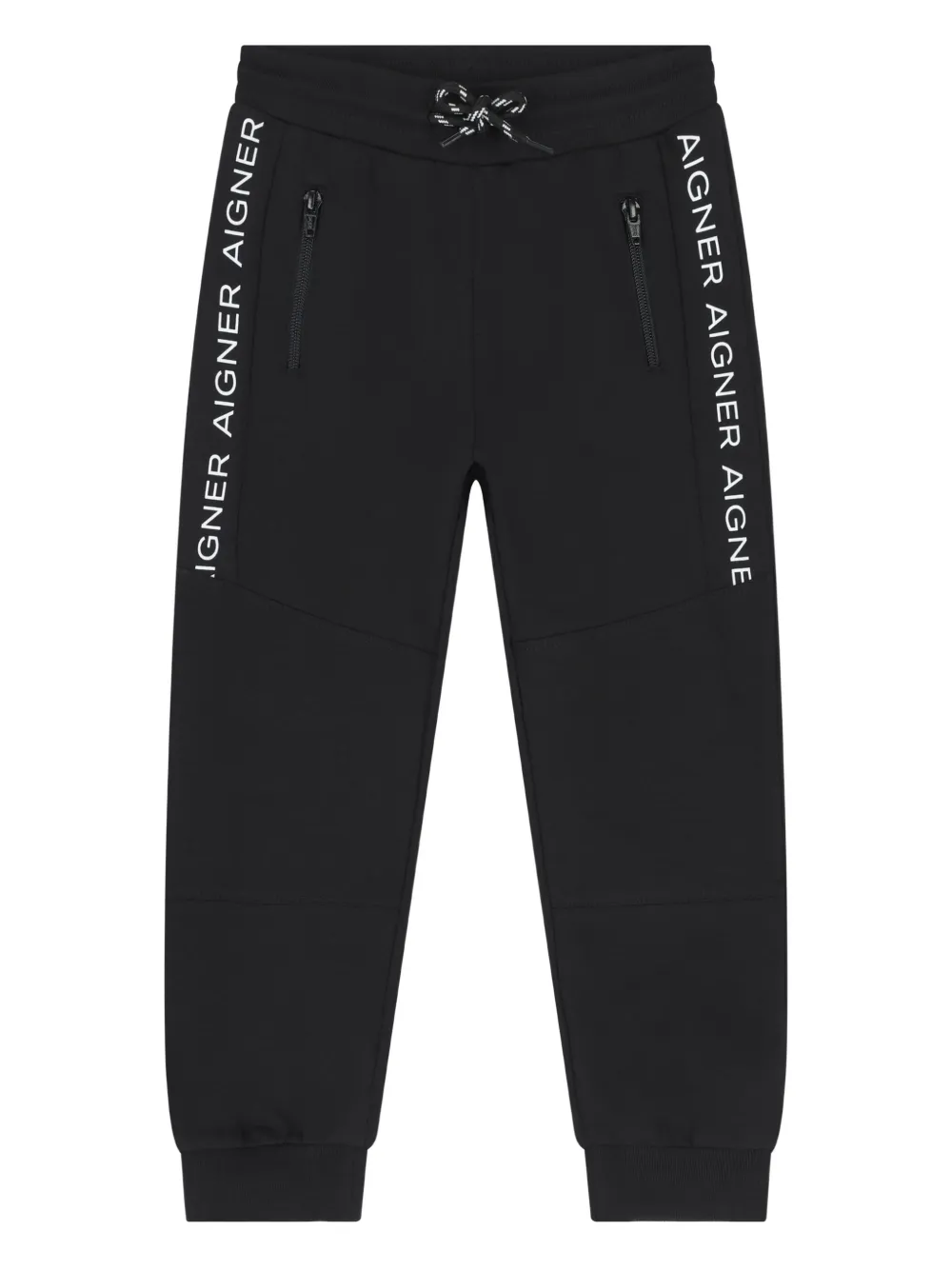 

Брюки с логотипом Aigner Kids, черный