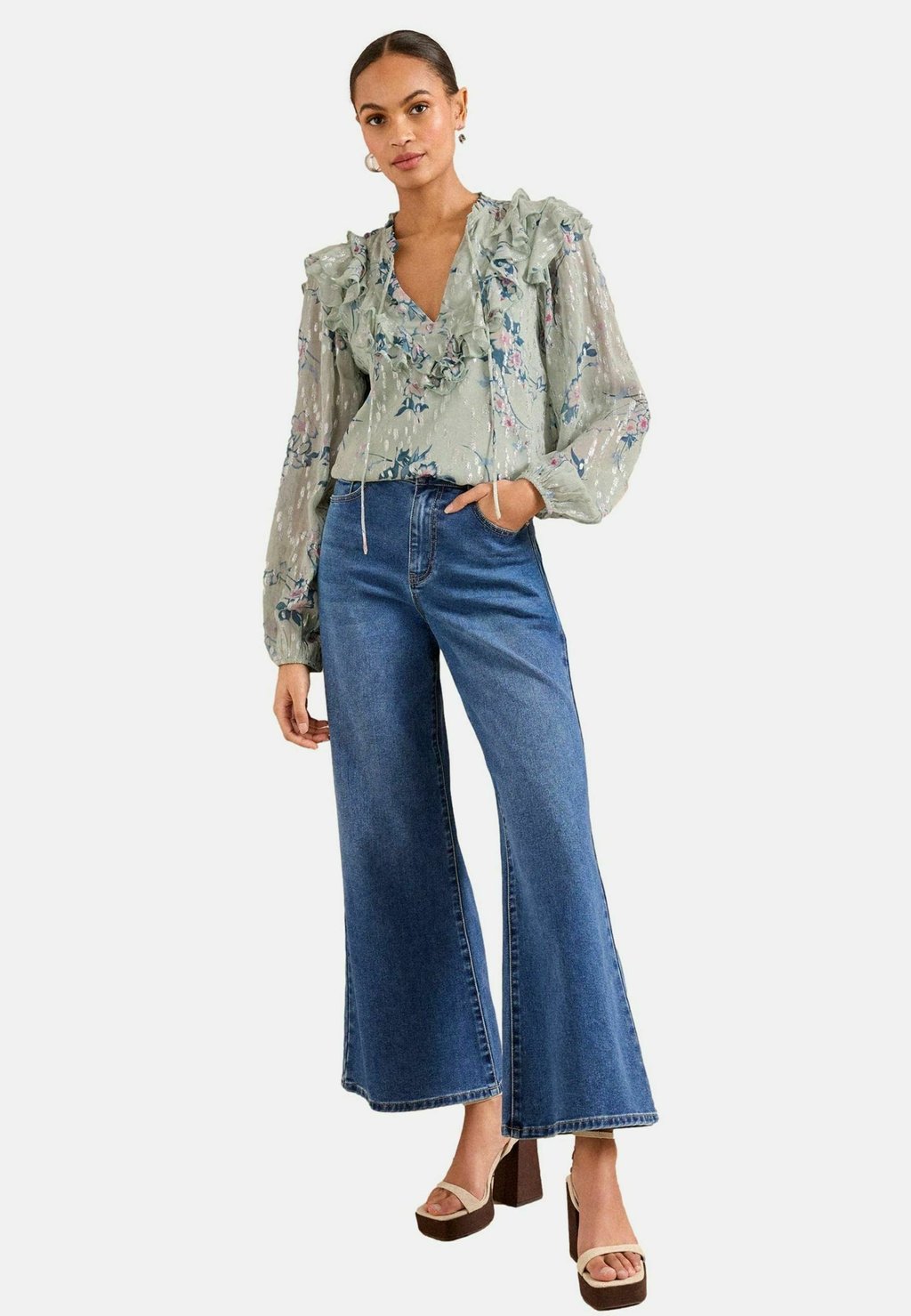 

Блуза PETITE FIT Love & Roses, зеленый