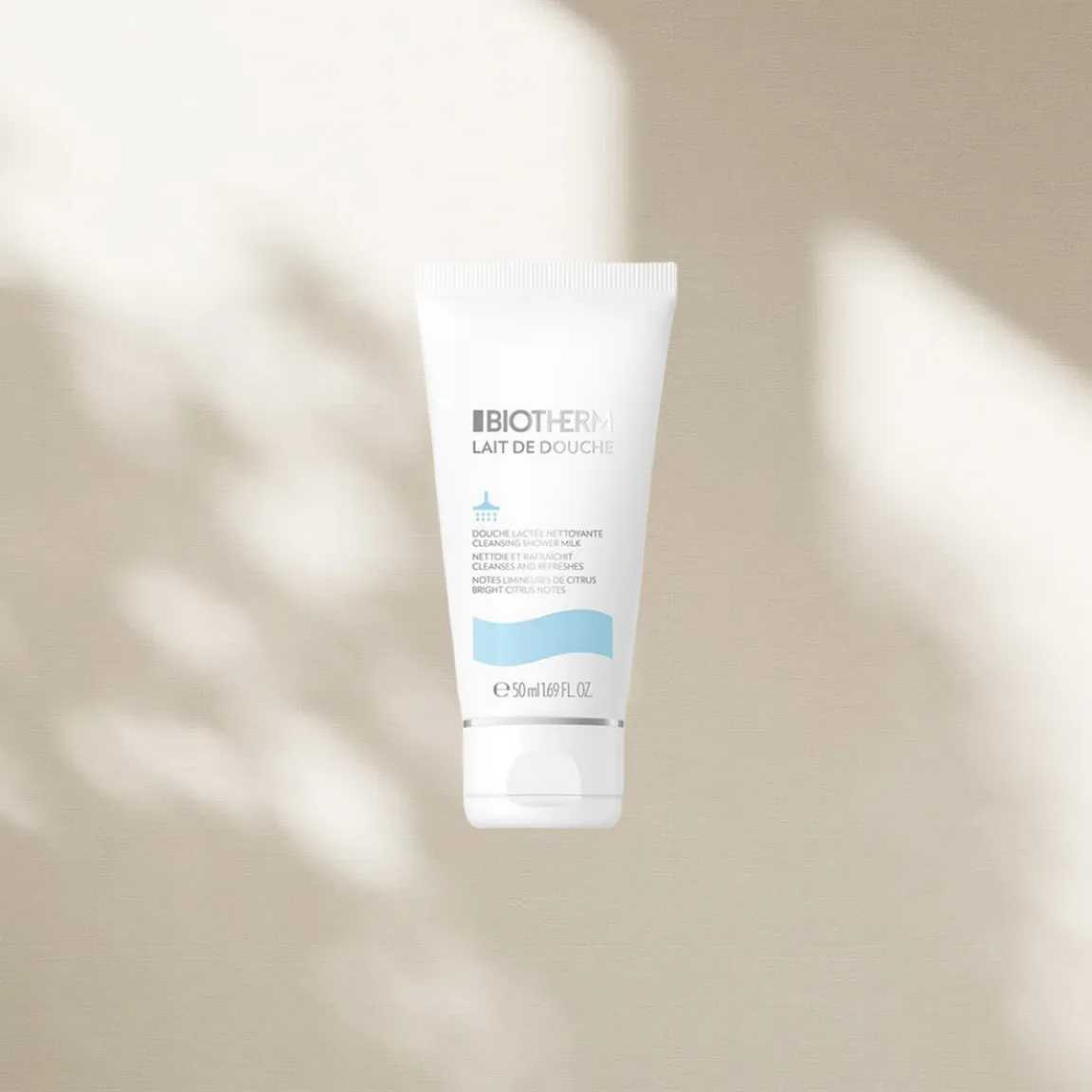 Гель для душа Baymax Bottle увлажняющий с цитрусовым ароматом BIOTHERM, 50ml — фото 2