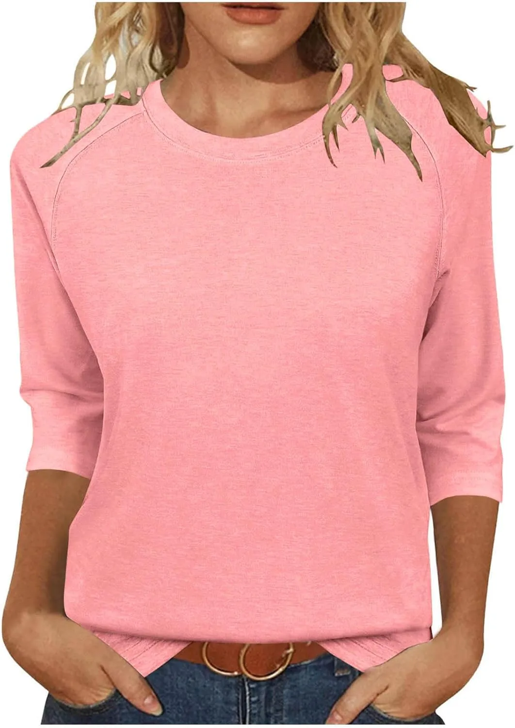 

Женская футболка с коротким рукавом и круглым вырезом Floleo