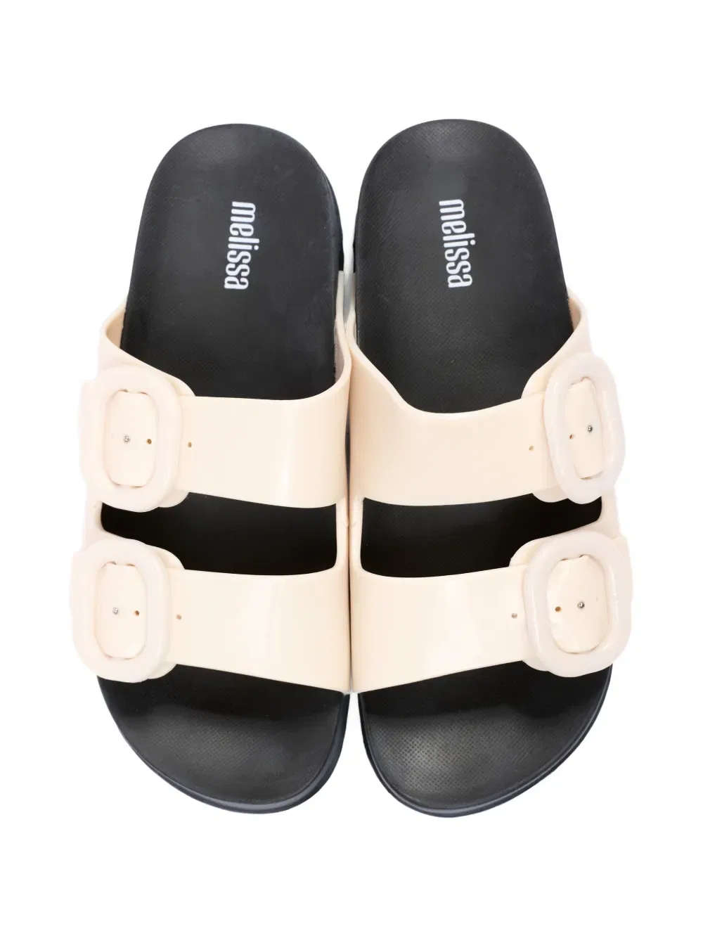 Сандалии с застежкой-пряжкой Mini Melissa, черный — фото 3