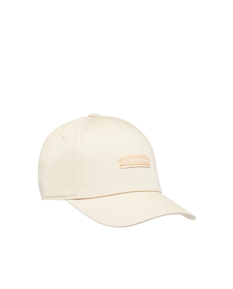 

Женская кепка с логотипом Cápsula Cozy Lab Armani Exchange, бежевый