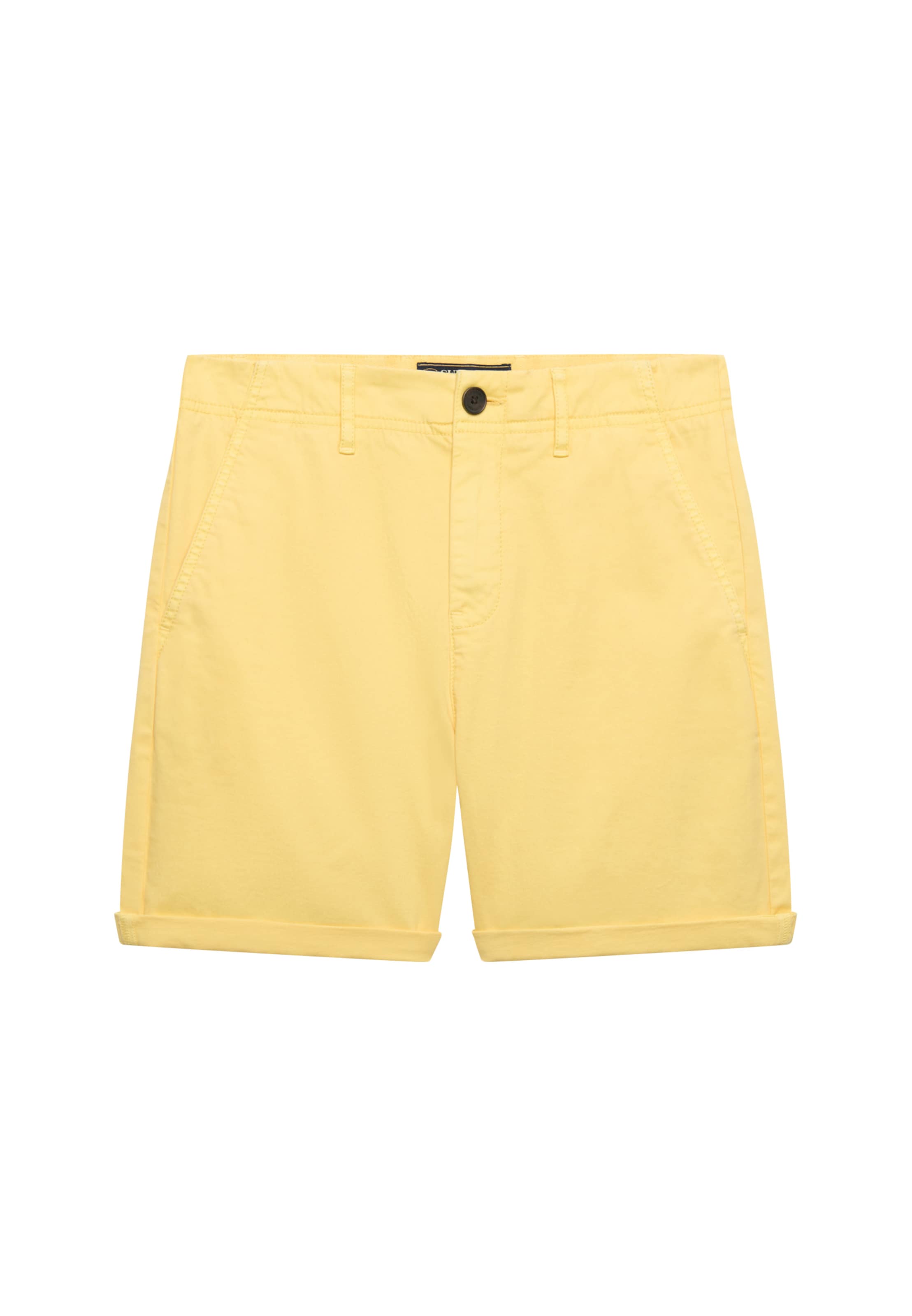 

Superdry & Co Шорты-чинос Regular желтого цвета