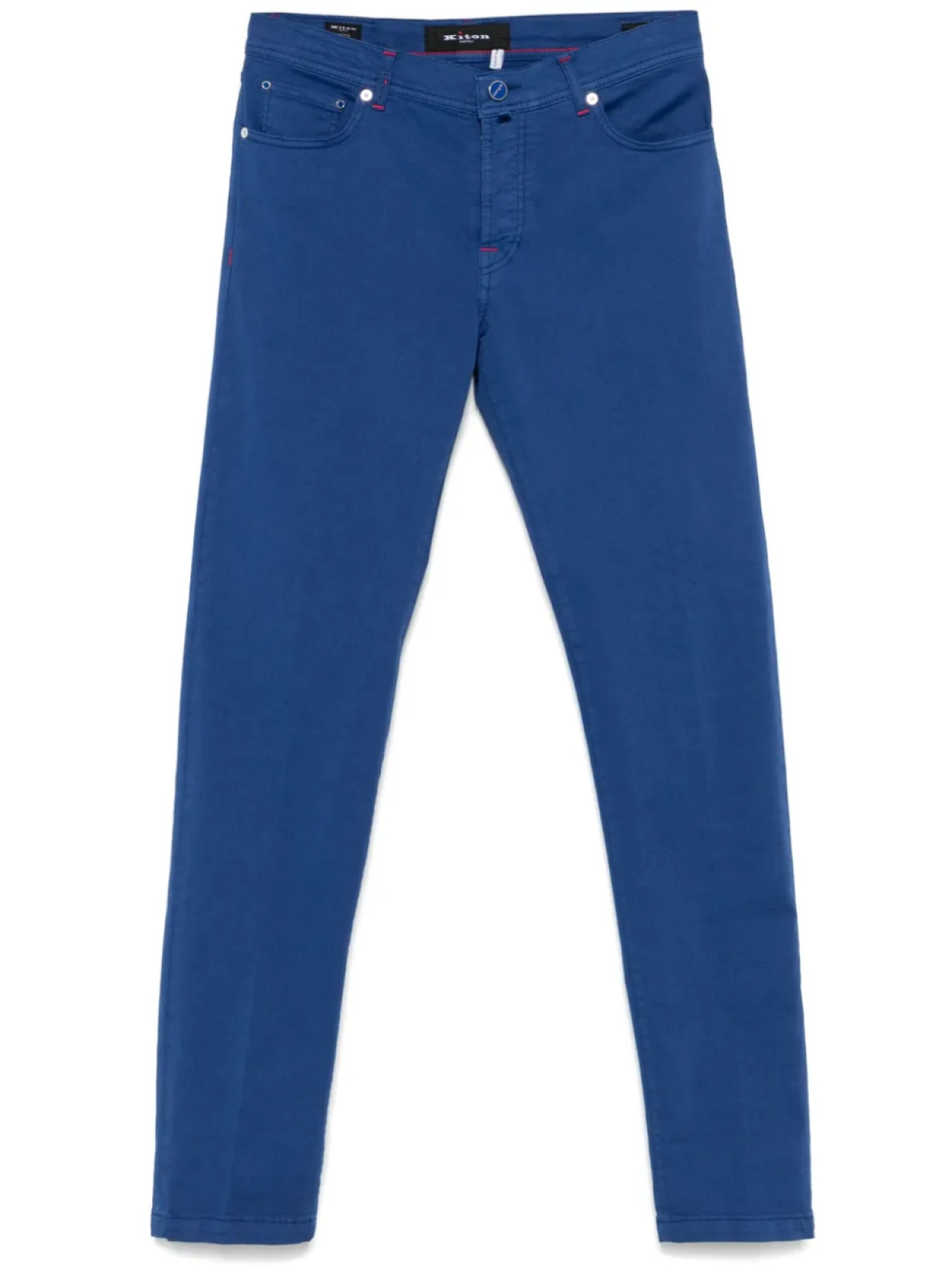 

Брюки из хлопка Kiton, синий