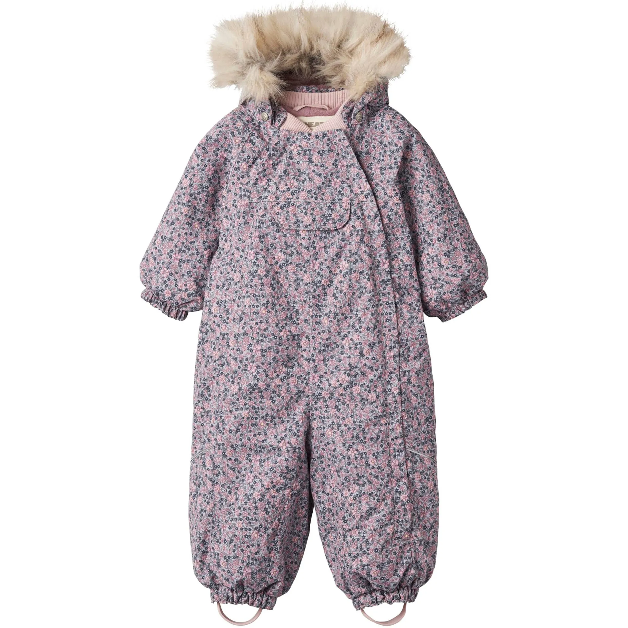 

Зимний комбинезон WHEAT «Snowsuit Nickie Tech», водонепроницаемый, дышащий, с легкой подкладкой, цвет winter flowers