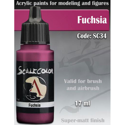 

Миниатюра Scale 75 USA Scale Color Paint: Fuchsia (17ml)