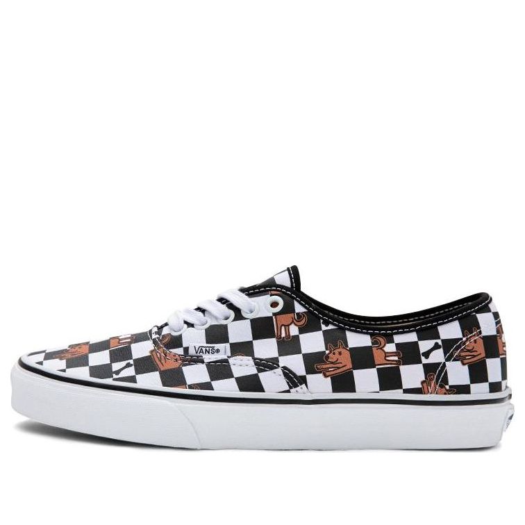 

Кеды Vans Wallpaper Authentic 'Black White', черный/белый