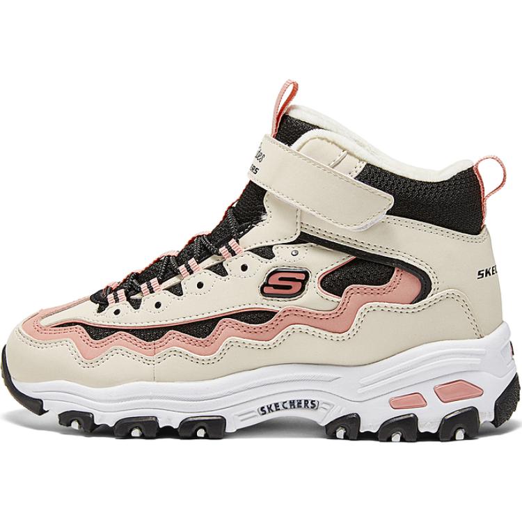 

Skechers Kids Нескользящие термоботинки с высоким берцем, бежевые, детские