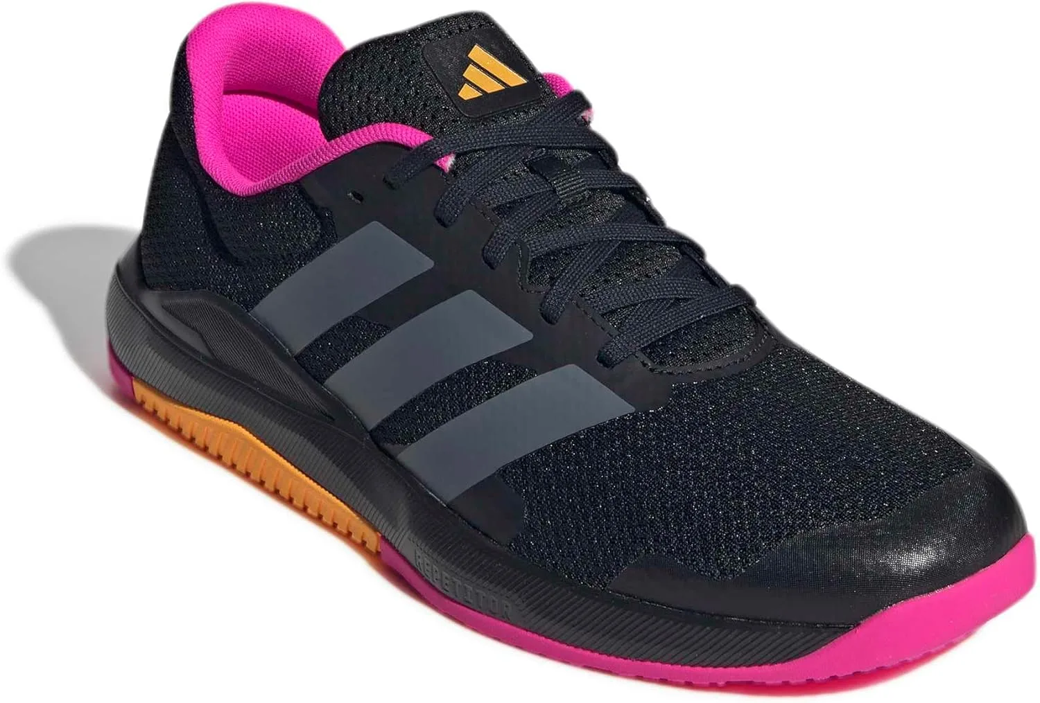 Мужские тренировочные кроссовки Adidas Dropset Base, черный/розовый — фото 3