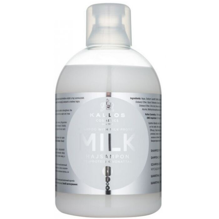

Шампунь Champú Leche Cabello Seco y Dañado Kallos, 1000 ml