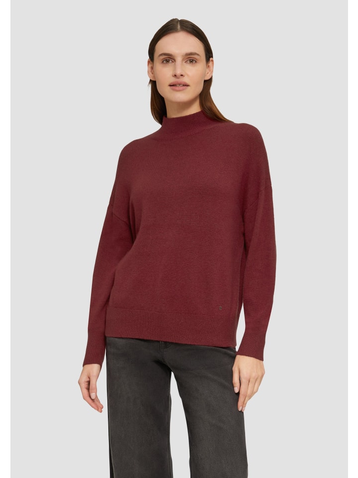 

Пуловер s.Oliver Strickpullover langarm, красный