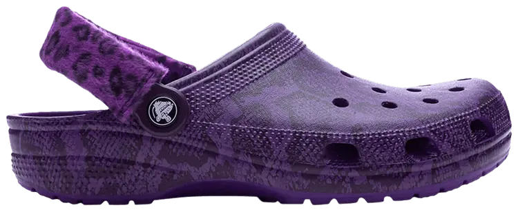 

Сабо Crocs Stray Rats x Classic Clog 'Ultra Violet', фиолетовый