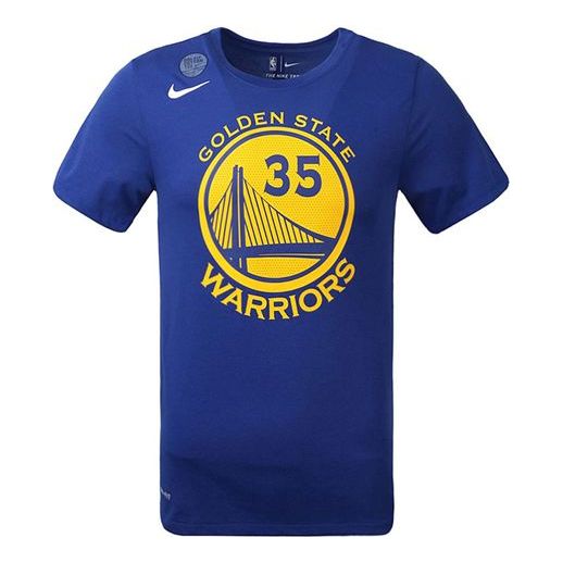

Футболка Nike DRI-FIT NBA Golden State Warriors Basketball Short Sleeve Kevin Durant Blue, синий