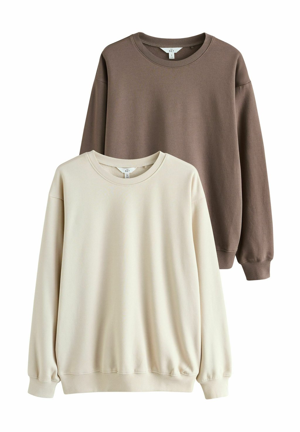 

Толстовка 2 PACK CREW NECK THE SET, бежевый