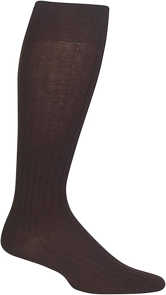 

Носки Polo Ralph Lauren Solid Rib Pima Over The Tele (8001), Dark Brown