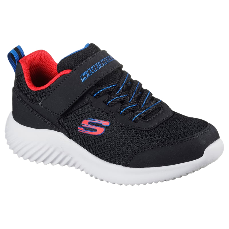 Низкие детские кроссовки для детей от 3 до 7 лет Skechers Kids, черный — фото 3