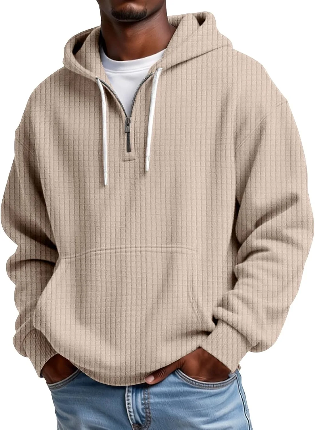 

Толстовка мужская Quarter Zip Mokaloha с карманами