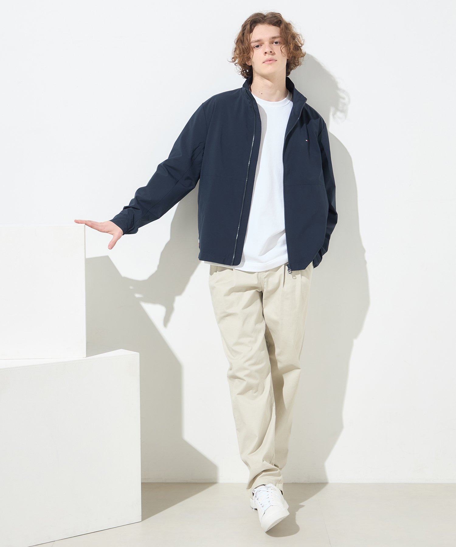 Блузон с воротником-стойкой TOMMY HILFIGER, Navy DW5