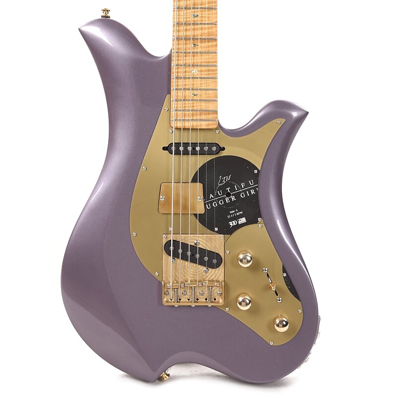 

Электрогитара Bacci Leonardo Dual Output Baritone Lavender Flakes