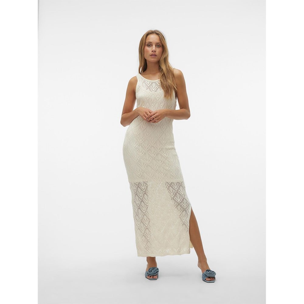 

Платье Vero Moda Riviera Sleveless Long, бежевый