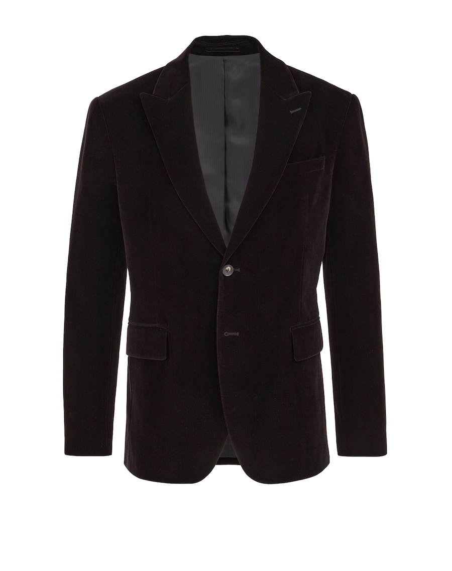 

Приталенный пиджак WE Fashion, темно-коричневый