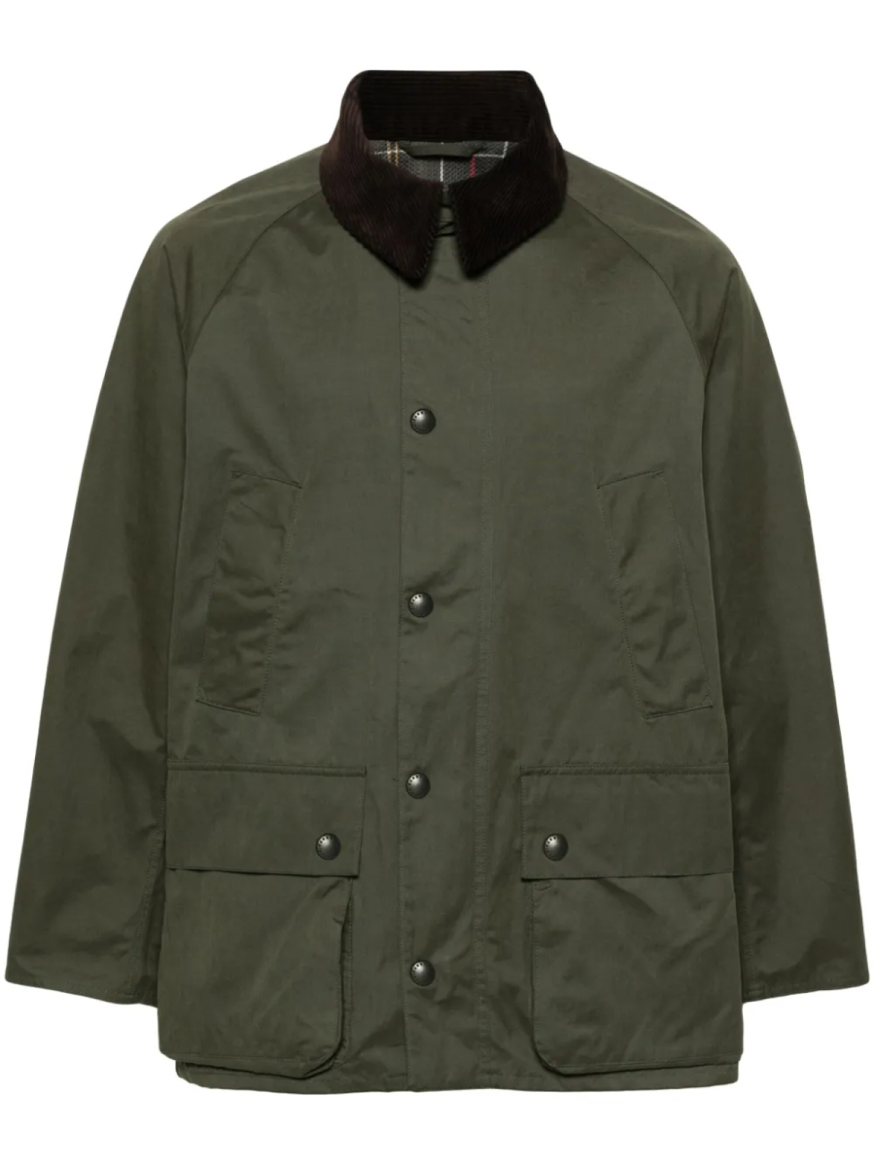

Куртка Bedale с контрастным воротником Barbour, зеленый