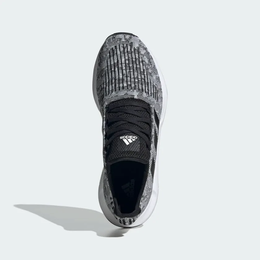 Мужские кроссовки для бега Adidas Swift Run 1.0, черно-белый