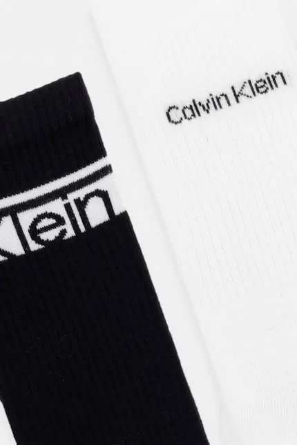 Носки хлопковые Calvin Klein, черный — фото 2