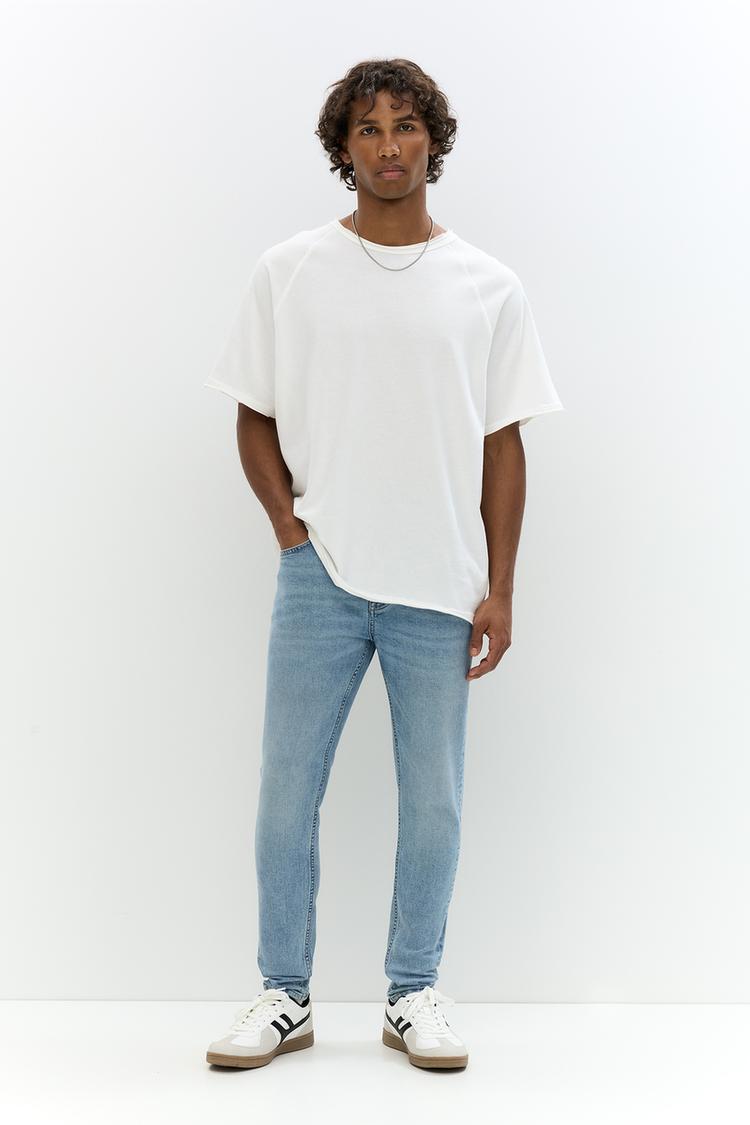 

Базовые узкие джинсы Pull And Bear, индиго