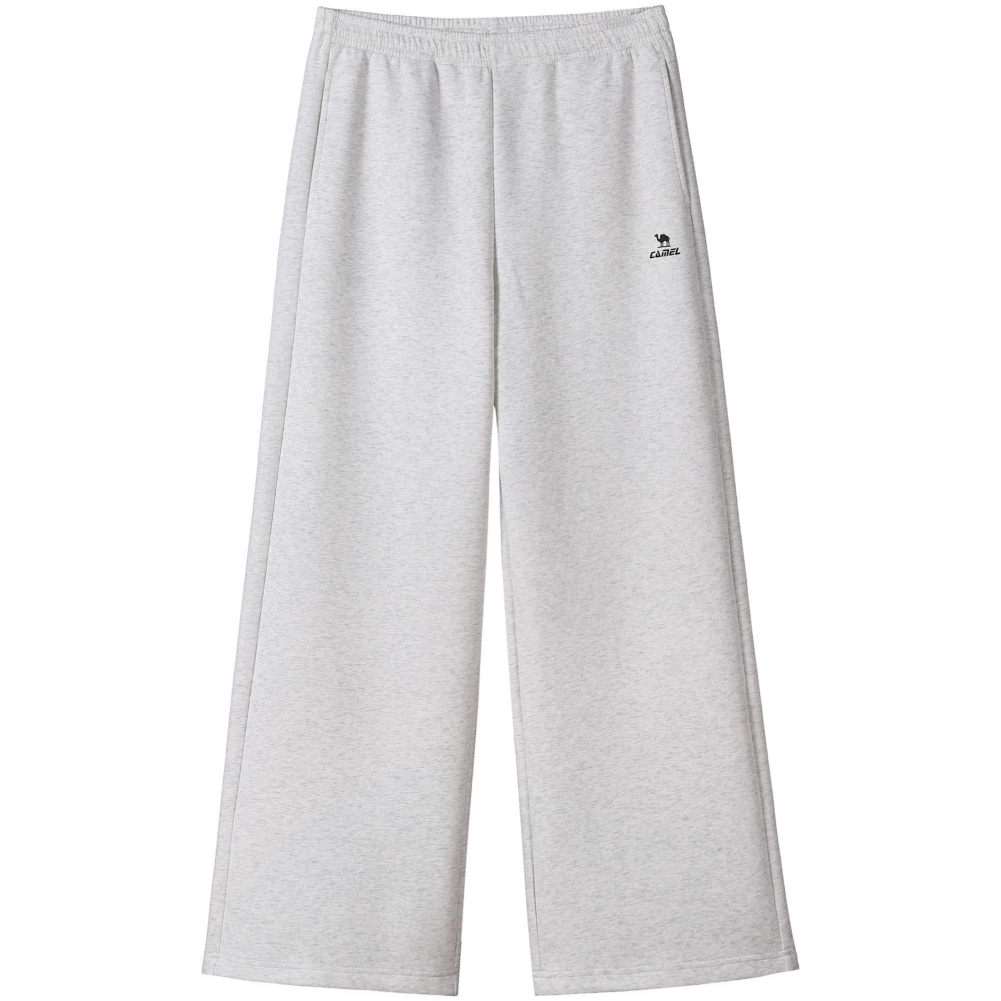 

Женские повседневные брюки Moderate Wide Leg CAMEL, светло-heather серый