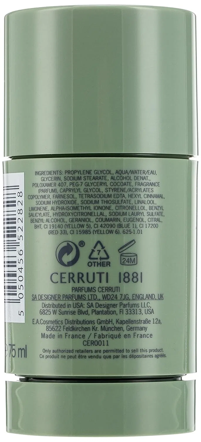 Мужской дезодорант-стик «1881 PH» от Cerruti Cerruti 1881 — фото 2