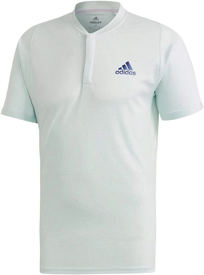 Поло adidas Freelift, темно-зеленый/техно-индиго