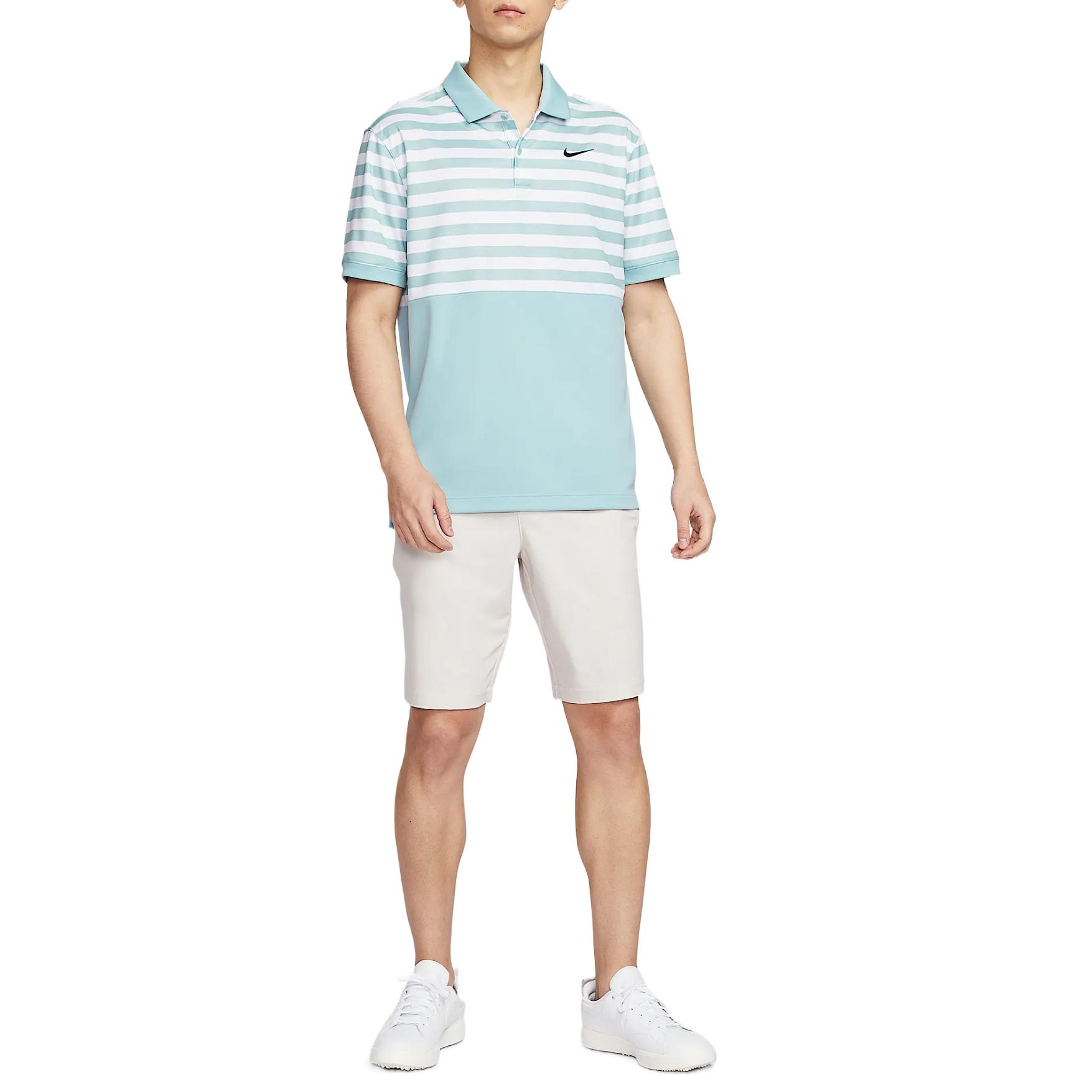 Мужская поло для гольфа Victory+ Dri FIT Nike, темно-синий/черный — фото 3