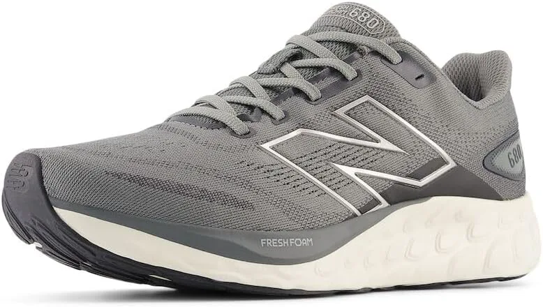 

Мужские кроссовки New Balance Fresh Foam 680 V8, серый/темно-серебристый