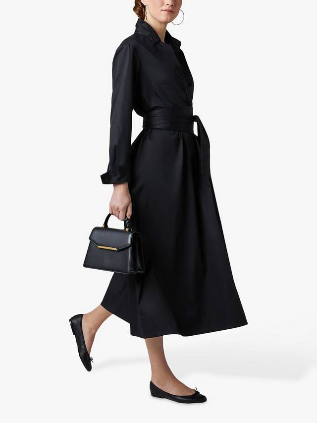 

Платье-рубашка миди Jasper Conran London, черный